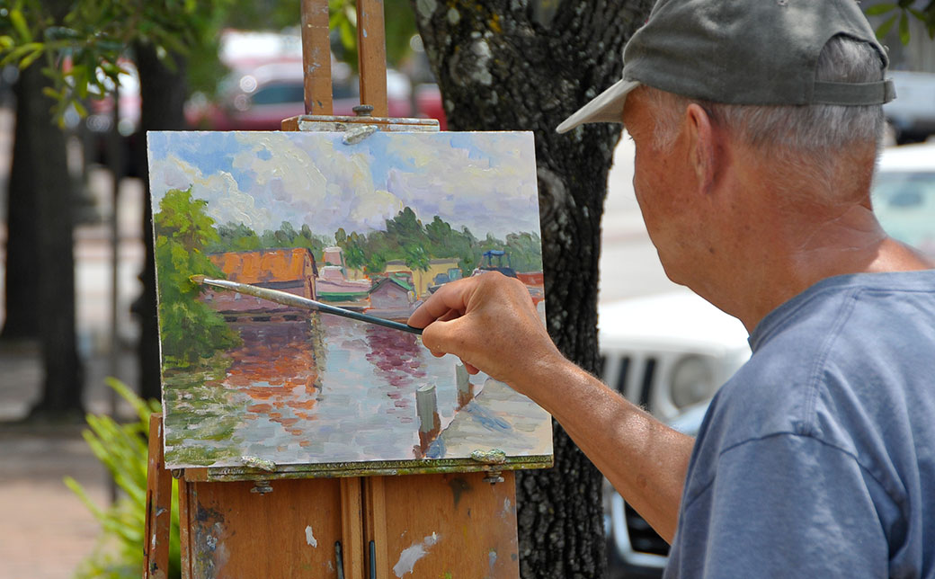 Plein Air 900. Paint the Block. June 6th from 10 am – 5 pm.