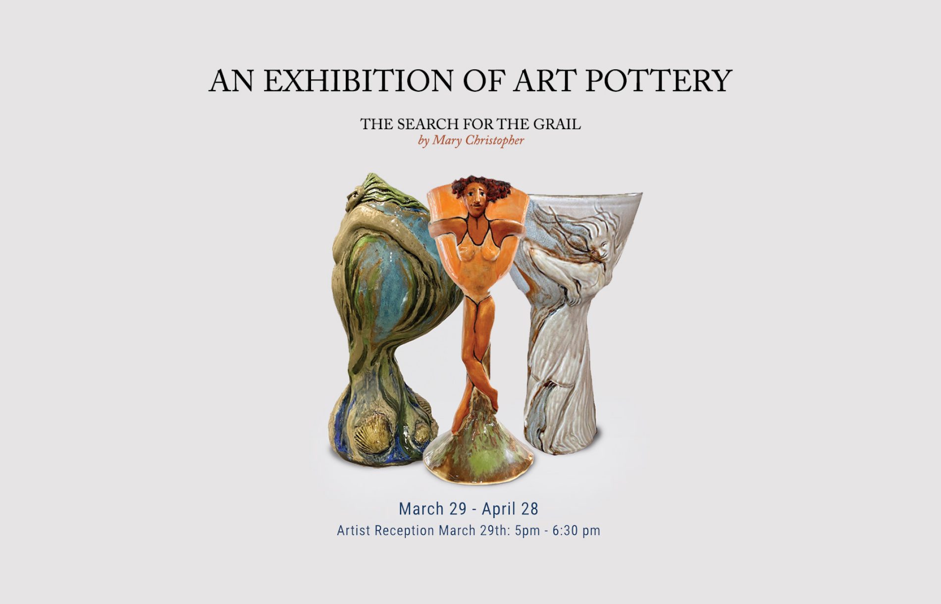 Mary-Chistopher-Art Pottery Exhibition
