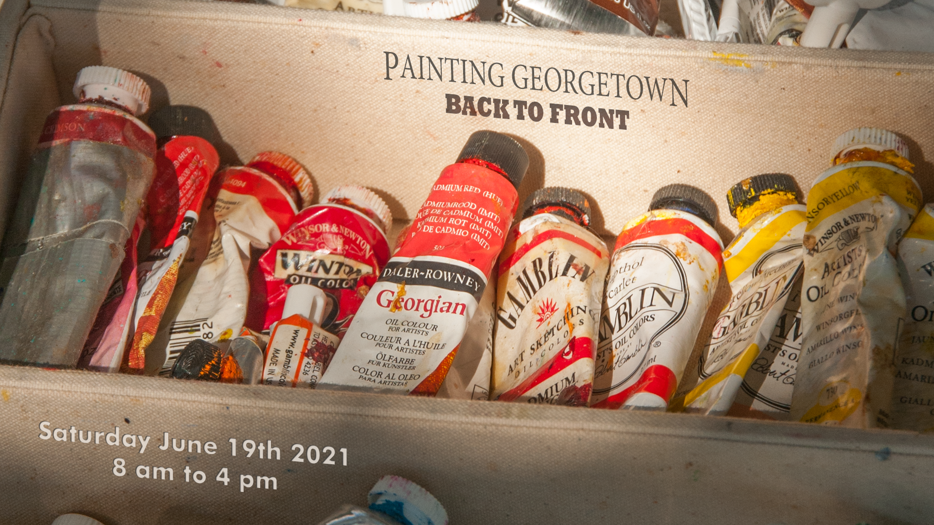 plein-air painting event -Georgetown, SC