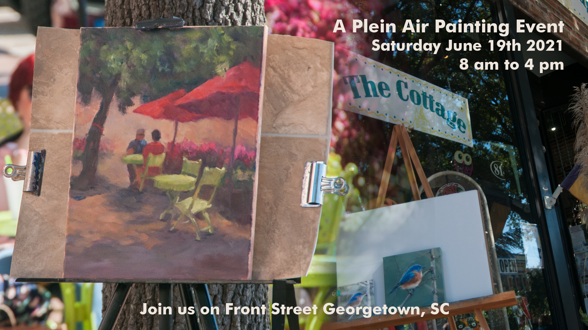 plein-air painting event -Georgetown, SC